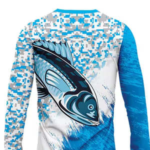 Camiseta de Pesca Unisex Ligera de Manga Larga con Protección Solar UPF 50, Impresión por Sublimación Personalizada, 100% Poliéster Transpirable - Product Image 6