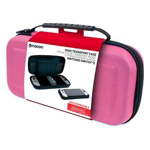 Étui de transport rigide pour console de jeu Switch 2, modèle rose NA029581 - Product Image 2