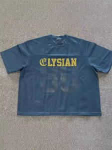 เสื้อฟุตบอลสีเขียวลาครอสสำหรับผู้ชายเสื้อตาข่ายระบายอากาศออกแบบได้ตามที่ต้องการ - Product Image 3