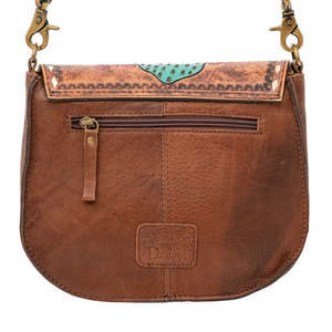 Femmes en cuir de vachette véritable Vintage bohème sangle unique sac à bandoulière nouveau Design usiné à la main fermeture éclair hiver - Product Image 3