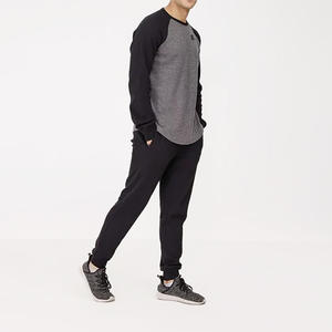 T-shirt à manches longues raglan pour homme, logo personnalisé, t-shirt à manches longues raglan pour homme, t-shirt de baseball à manches longues raglan - Product Image 2