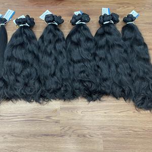 NOUVEAU PRODUIT!!! Extensions de cheveux ondulés naturels-Extensions de cheveux par trame-Cheveux humains vietnamiens-Qualité luxe - Product Image 1