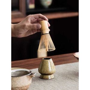 Fouet à matcha en bambou fait à la main, fouet à thé japonais traditionnel pour la préparation du matcha - Product Image 4