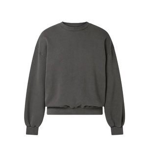 เสื้อสเวตเชิ้ตผู้ชายไซส์ใหญ่ ดีไซน์เอง ปี 2025 แบบเรียบง่าย แขนยาว พร้อมสกรีนโลโก้และป้ายแบบกำหนดเอง สำหรับฤดูหนาว - Product Image 1