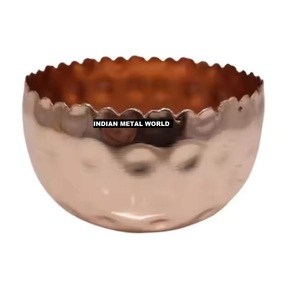 Elegant Design Tableware <b>Chocolate</b> Sweets Serving Bowl Hammered Metal Serving Bowl <b>Wedding</b> And Other Events In Reasonable Price - Product Image 6