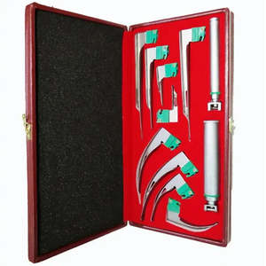 Ensemble de laryngoscope chirurgical ORL pour adultes Conception jetable personnalisée avec alimentation manuelle et option réutilisable - Product Image 4