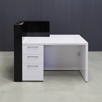 Surface solide magasin de vêtements réception fenêtre affichage Table moderne entreprise débit comptoir de réception