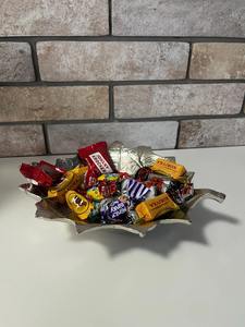 Cuenco Decorativo con Forma de Hoja Seca para Centro de Mesa, Exhibición de Frutas, Decoración Elegante para el Hogar, Cocina, Sala de Estar, Adorno con Estilo - Product Image 3