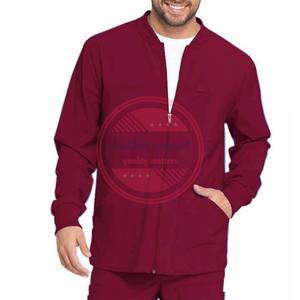 Veste de gommage à manches longues avec logo personnalisé de haute qualité pour femmes et hommes - Product Image 4