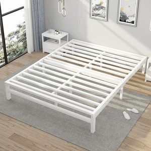 Thickened Reinforced Oak <b>Bed</b> Without Headboard Frame Modern Design Single/<b>Double</b> <b>Bed</b> for Hotel and Bedroom Use - Product Image 2