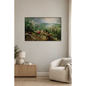 Impression sur toile de Fida Bruegel, Paysage avec la chute d'Icare - Product Image 2