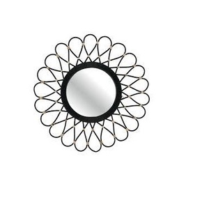 Cadre de miroir de qualité supérieure en acier inoxydable & fer or & noir & argent dans la forme et les tailles personnalisées pour la décoration intérieure. - Product Image 5