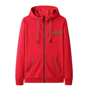 Vêtements de rue zippés personnalisés à double fermeture éclair en coton polaire à capuche lourde pour hommes sweats à capuche et sweat-shirt à fermeture éclair vente en gros - Product Image 1