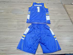 Nouvel ensemble d'uniformes de basketball réversibles - Sublimation personnalisée, séchage rapide, grande taille, double face, maillot et short 100% polyester - Product Image 6