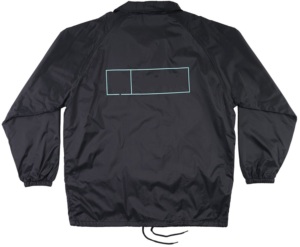 แจ็กเก็ตกันน้ำสำหรับผู้ชายเสื้อโค้ชที่มีน้ำหนักเบาผ้าคอตตอนโพลีเอสเตอร์งานปักตามสั่ง - Product Image 3