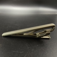 Pince à cravate personnalisable avec logo gravé, pince à cravate vierge en métal mat pour cadeau souvenir d'entreprise, accessoire de costume d'affaires formel