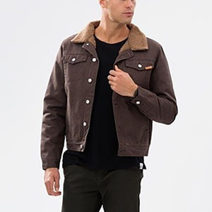Veste en jean tendance, meilleur produit, pour vêtements pour hommes, texture lisse respirante, confortable à porter, veste pour hommes - Product Image 5