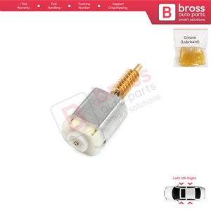 Actionneur de serrure de porte de voiture BGE727 FC280 Moteur 12V DC Engrenage métallique Total 57,20 mm pour Clio Sandero - Product Image 3