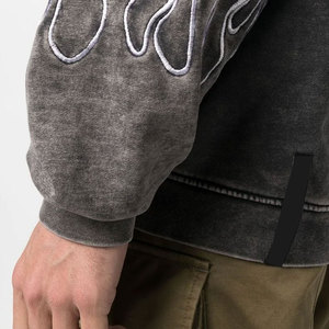 Sudaderas con Capucha para Hombre, Estilo Básico Transpirable, Lavado Ácido, Color Sólido, Precio Económico, Último Modelo - Product Image 6