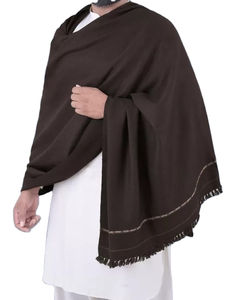 Best 2026 Model New Winter Designer Collection Classic Solid Plain <b>Wool</b> Shawl for <b>Men</b> Dhusa Traditional <b>Scarves</b> & Shawls - Product Image 1