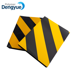 Nstalled on Floors, Walls, or <strong>Corners</strong> to Improve Hazard Awareness Among Personnel NBR Protective Bumper <strong>Block</strong> - Product Image 2