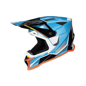 Casco Acerbis T711 Todoterreno, Diseño Moderno, Casco de Motocross para Niños, Talla XL, con Visera Doble, Nuevo - Product Image 1