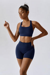 Soutien-gorge de sport pour femme, personnalisable en gros, Toggluxe Front, écologique, à bretelles réglables à boucle, respirant, séchage rapide, haute performance - Product Image 5