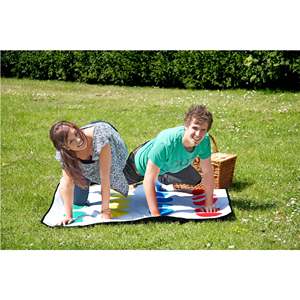 Twister Turntable Keychain Musical Educational PVC Baby Gym Play <b>Mat</b> Sports Toy Portable Folding Exercise <b>Mat</b> - Product Image 4