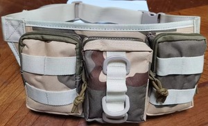 Riñonera OEM de pesca camuflaje tendencia de viaje nuevos deportes multifuncionales al aire libre correr ciclismo bolsas de cintura de alta calidad - Product Image 3