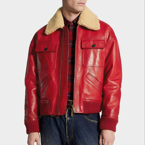 Veste en cuir en toile vintage chic pour hommes et femmes à capuche coupe-vent et respirante - Product Image 1