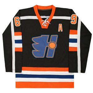 Maillot de hockey sur glace personnalisé 100% polyester sublimé, haute qualité avec logo imprimé, uniforme de hockey sur glace - Product Image 1