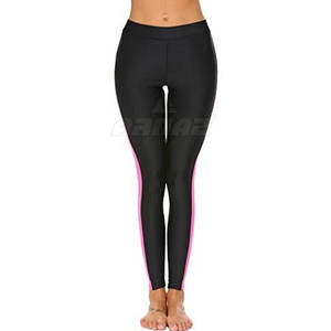 Cómodas mallas de cintura elástica para mujer para correr y Fitness, mallas con tela flexible para gimnasio y ropa informal - Product Image 1