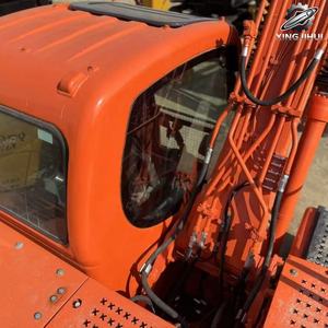 Excavatrice d'occasion Doosan DX150, 15 tonnes, godet de 0,58 m³, marque coréenne d'origine, excavatrice de construction sur chenilles moyennes, faible nombre d'heures, certifiée CE - Product Image 6