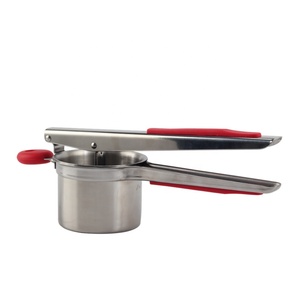 Heavy Duty Stainless Steel Potato Masher and Ricer Kitchen <b>Tool</b>, Large Potato Ricer - Product Image 3