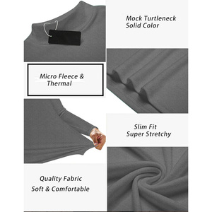 เสื้อสเวตเตอร์คอเต่าแขนยาวสำหรับผู้ชายเสื้อคอเต่าผ้าฝ้ายนุ่มอบอุ่นมีโลโก้ตามสั่งสำหรับฤดูหนาว - Product Image 5