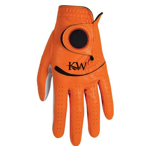 Pack de 1 paire de gants de golf pour enfants, bleu, rose, tissu doux, cuir respirant, élastique, main gauche, main droite, gants en cuir - Product Image 3