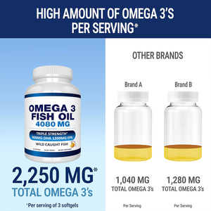 Aceite de Pescado <span class=keywords><strong>Omega</strong></span> <span class=keywords><strong>3</strong></span> OEM para la Salud del Corazón, Cerebro y Ojos, Cápsulas de Gel Suave de Marca Privada OEM, <span class=keywords><strong>Alta</strong></span> Concentración de EPA y DHA, Probado por Terceros - Product Image 5