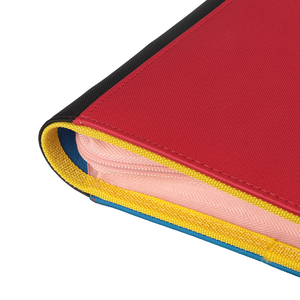 Álbum de cartões comerciais PU de produção personalizada com 0.28mm de polipropileno engrossar páginas de bolso 100% inspecionadas, fichário de mangas de cartão