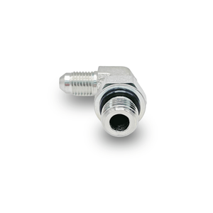 Raccord coudé 90° mâle 1/2 ORB x mâle 3/8 JIC °   Adaptateur coudé SAE - Product Image 2