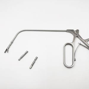 Forceps laryngé en acier inoxydable certifié CE pour l'élimination des os de poisson, instrument chirurgical pour patients ORL MAHERSI - Product Image 1