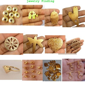 Connecteur très mignon pour trouver des bijoux en argent plaqué or pour la fabrication de bijoux - Product Image 2