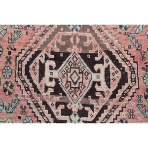 3.4x5.6 ft Accent Turkish Vintage Rug, <b>Brown</b> Ombr <b>Wool</b> Rug - Product Image 5