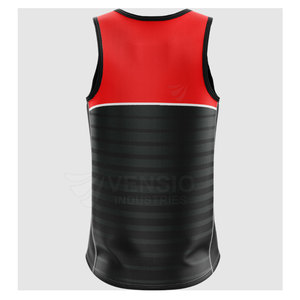 Newest Design Best Quality Breathable Men's Sports <b>Singlets</b> Customizable Cotton Polyester High Quality Made in Pakistan - Product Image 2