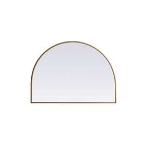 Luxurious Antique Brass <b>Mirror</b> Frame with an Elegant and Timeless Design for <b>Vintage</b>-themed Living Rooms at Great Rate - Product Image 1