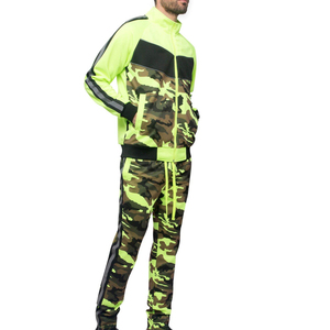 Chándal de sublimación para hombre de Color sólido de alta calidad, chándal de sublimación para hombre con logotipo personalizado a la moda - Product Image 5