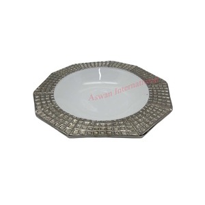 Haute qualité dernière conception fleur oeuvre métal plateau de service ustensiles de cuisine personnalisables à vendre - Product Image 6