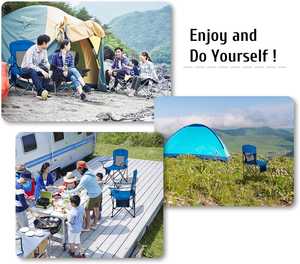 Mesa Plegable Pequeña de Metal Color Canela, Moderna, Resistente y Ecológica, Muebles de Exterior para Patio, Hogar, Hotel, Escuela y Jardín - Product Image 5