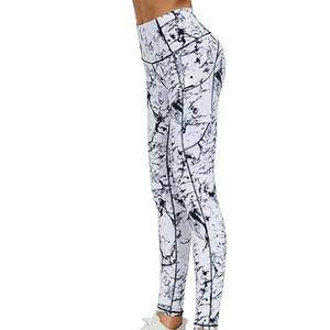 Mallas de yoga deportivas Fitness de sublimación de alta calidad para mujer cintura elástica con logotipo personalizado mallas de nuevo diseño al por mayor - Product Image 4