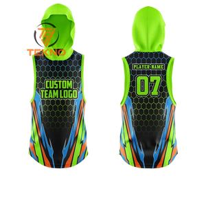 Venta al por mayor nueva llegada OEM transpirable 7v7 bandera fútbol uniforme ropa deportiva conjunto de compresión Unisex 7-on-7 bandera uniforme - Product Image 4