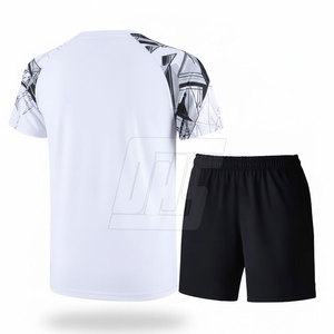 Tenue de tennis pour homme, chemise et short ajustés pour le tennis professionnel et l'entraînement - Product Image 2